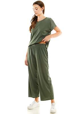 5 COLORS / 2pc Set Loungewear Green, Grey, Peach, Black, Lilac Short Sleeve