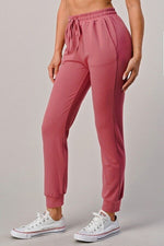 Mint Plus Pink Women's High Waisted Sporty Gym Athletic Fit Jogger Sweatpants