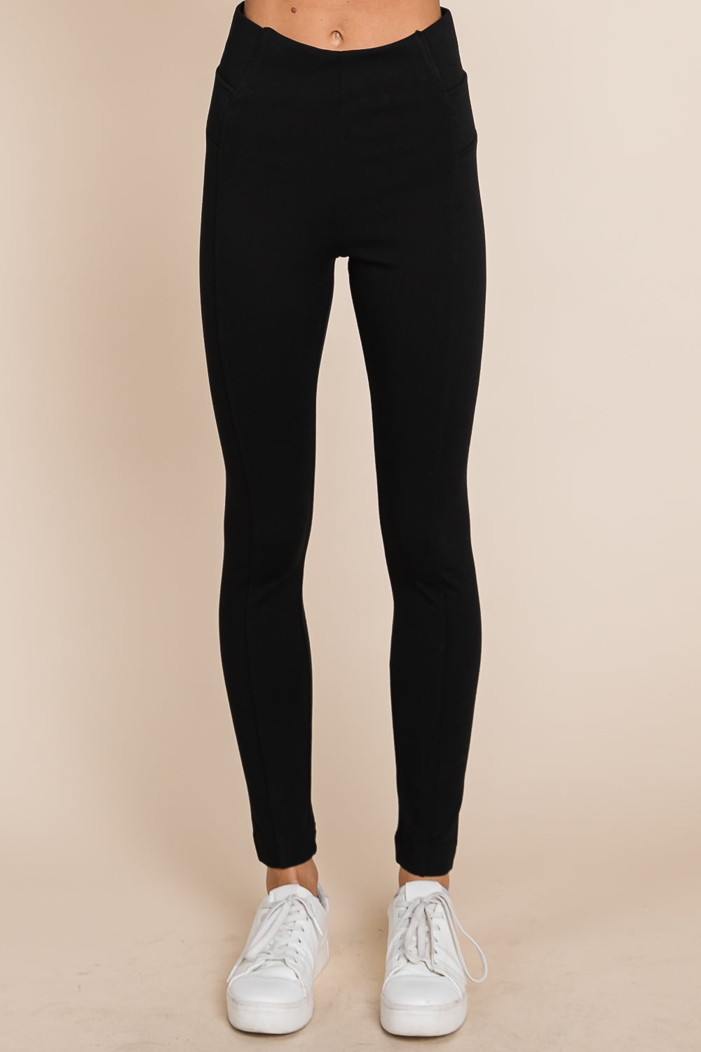 Womens Yoga Dress Pants - Stretch Workout Leggings for Women Crossover High Waisted Pants