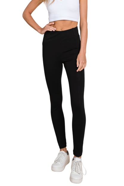 Womens Yoga Dress Pants - Stretch Workout Leggings for Women Crossover High Waisted Pants