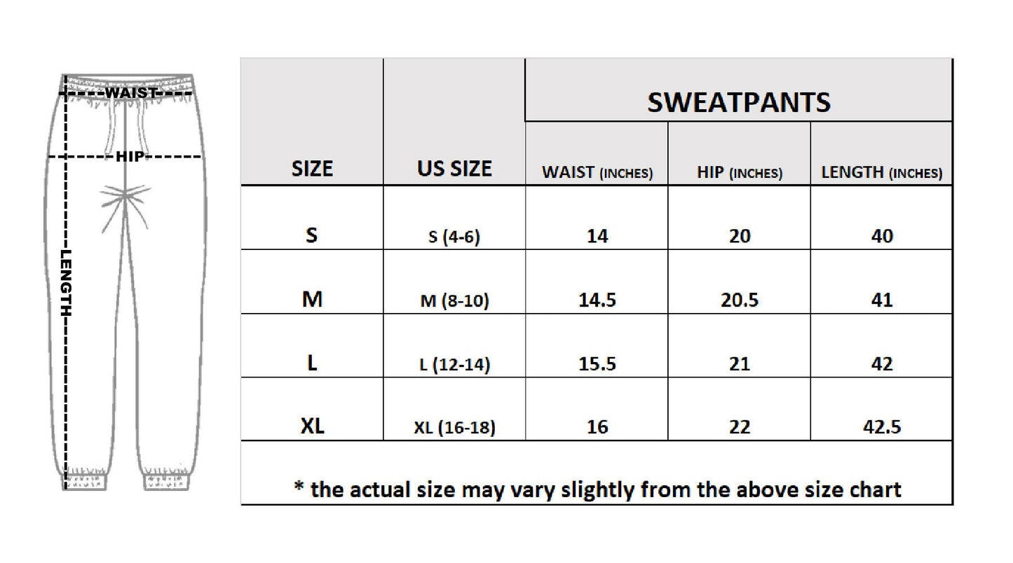 Women's High Waisted Sporty Gym Athletic Fit Jogger Sweatpants and Loose fit Lounge Trousers