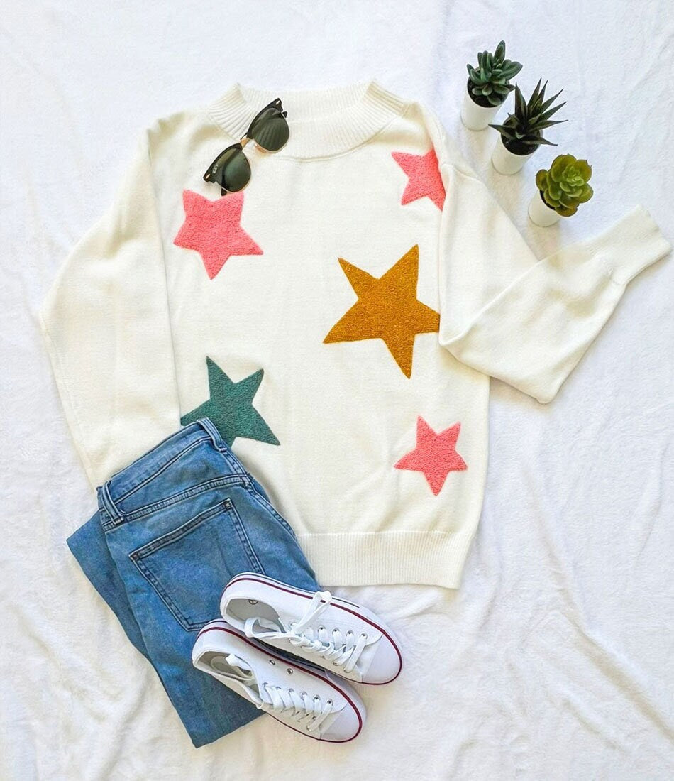 Star Comfy Sweaters