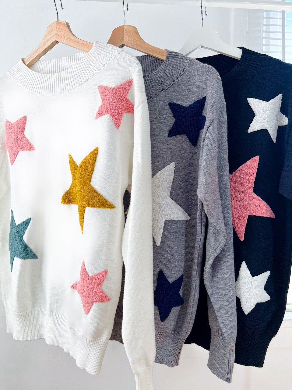 Star Comfy Sweaters