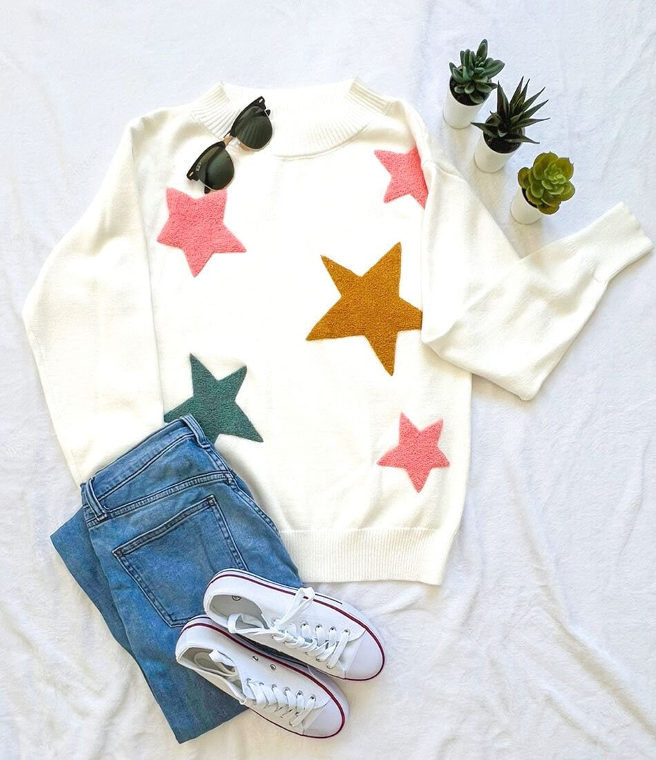 Star Comfy Sweaters